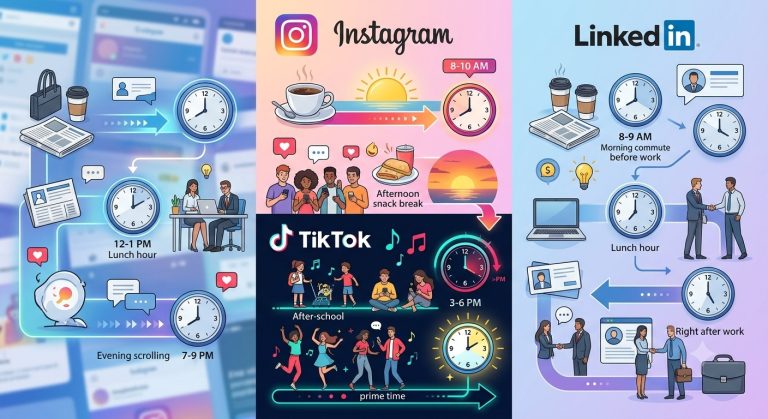 Wat is het beste moment om te posten op Instagram_TikTok_Li